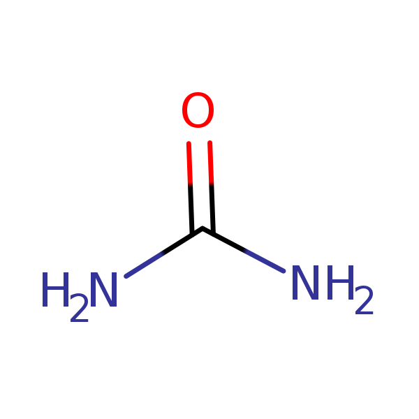 Molecular structure of 57-13-6