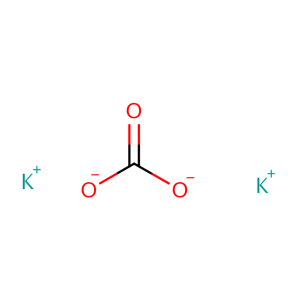 Molecular structure of 584-08-7