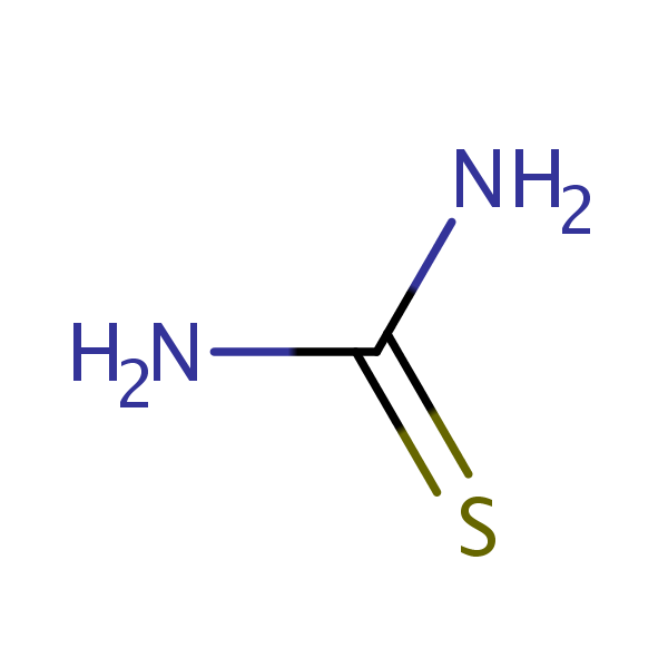 Molecular structure of 62-56-6