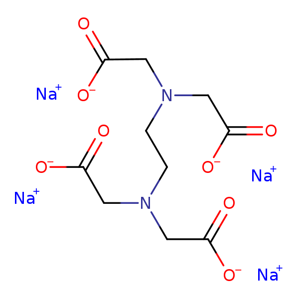 Molecular structure of 64-02-8