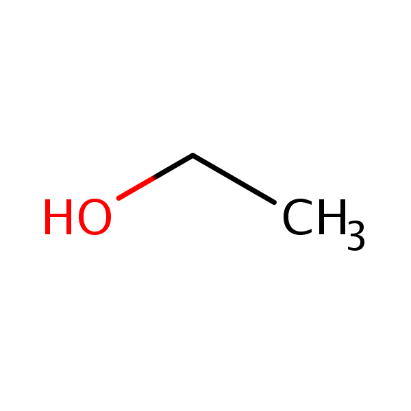 Molecular structure of 64-17-5