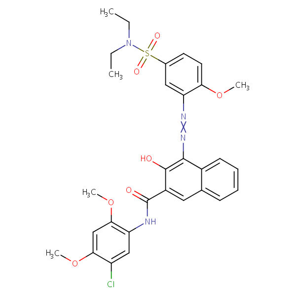 Molecular structure of 6410-41-9