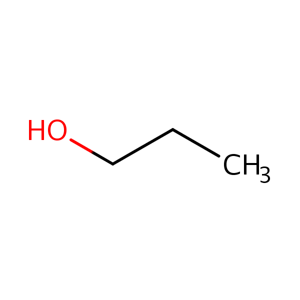 Molecular structure of 71-23-8