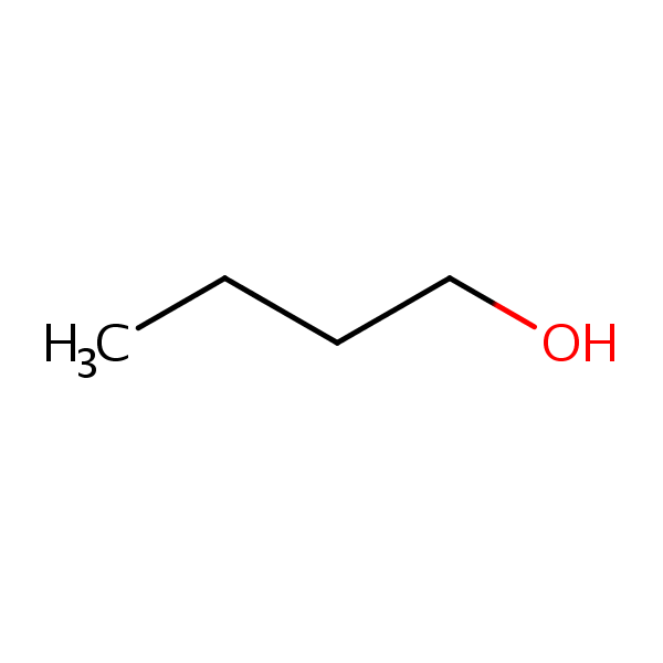 Molecular structure of 71-36-3
