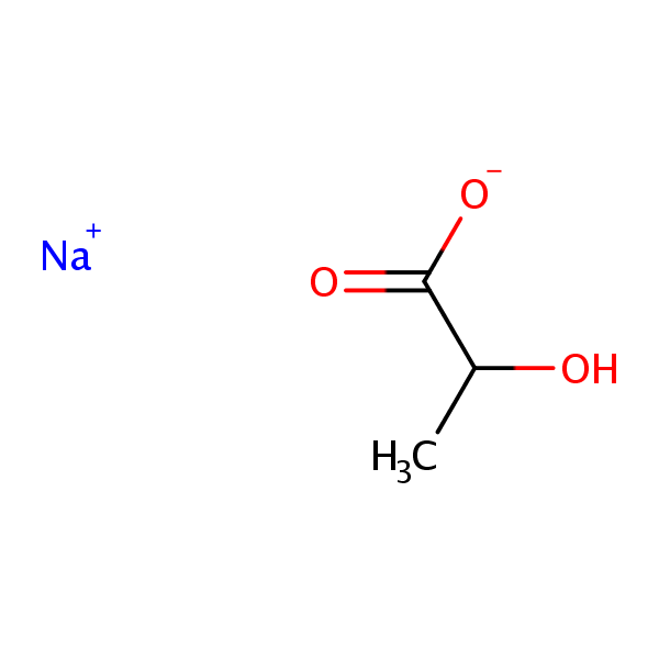 Molecular structure of 72-17-3