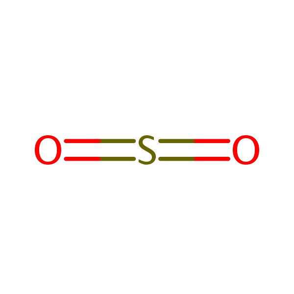 Molecular structure of 7446-09-5