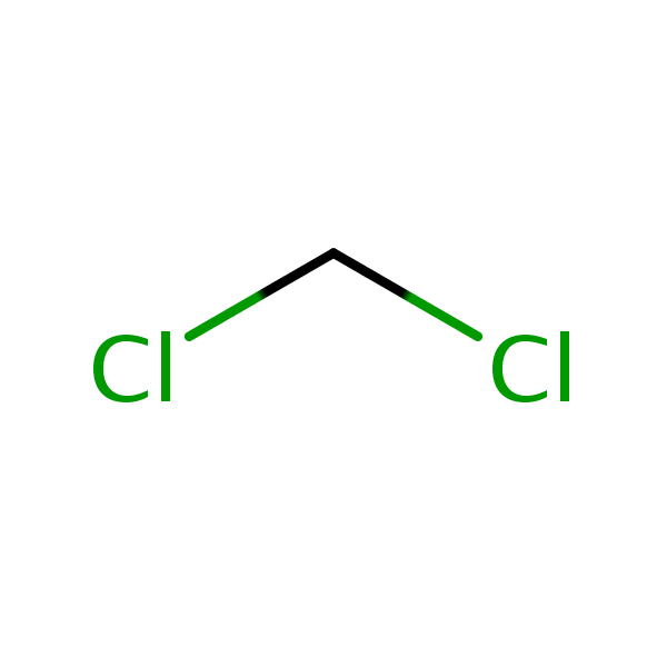 Molecular structure of 75-09-2