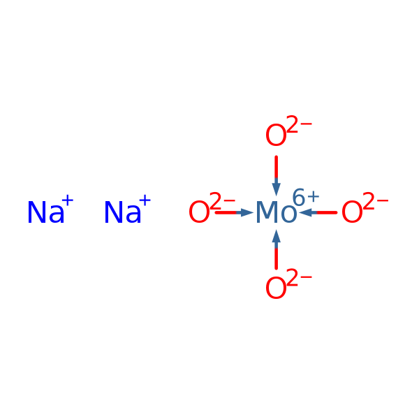 Molecular structure of 7631-95-0