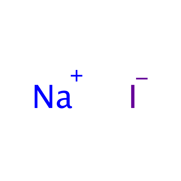 Molecular structure of 7681-82-5