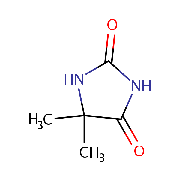 Molecular structure of 77-71-4