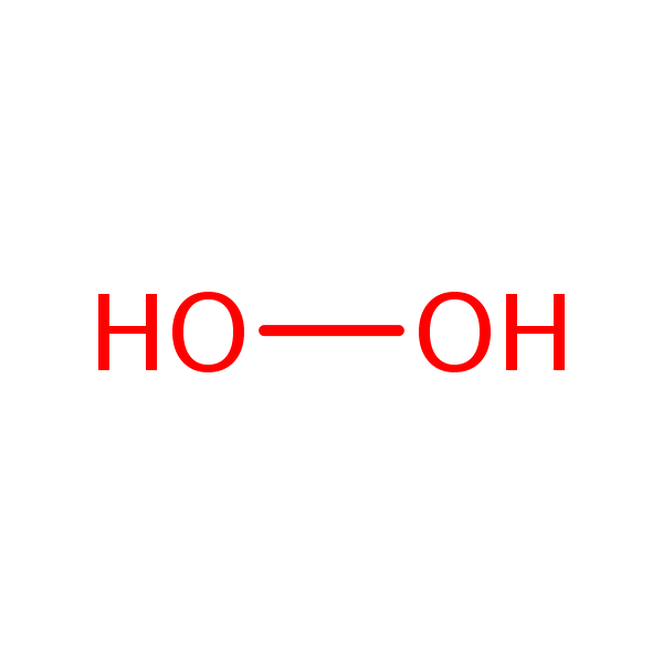 Molecular structure of 7722-84-1