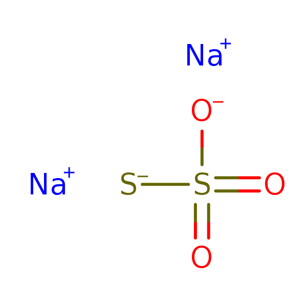 Molecular structure of 7772-98-7