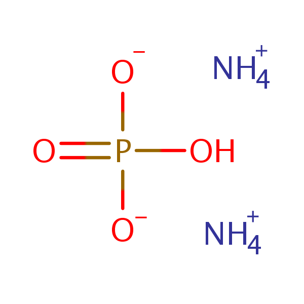 Molecular structure of 7783-28-0