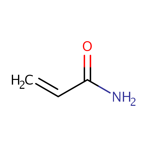 Molecular structure of 79-06-1