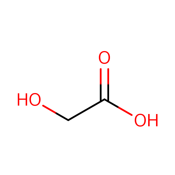Molecular structure of 79-14-1