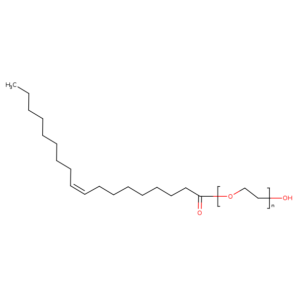Molecular structure of 9004-96-0