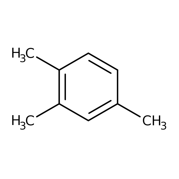 Molecular structure of 95-63-6
