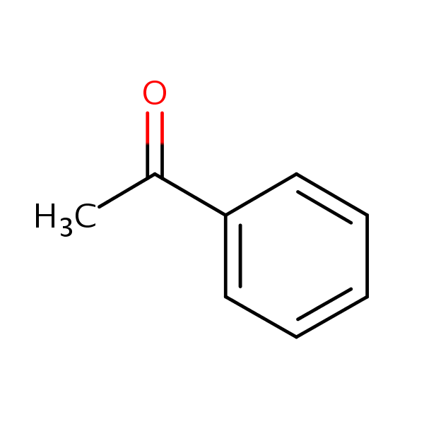 Molecular structure of 98-86-2