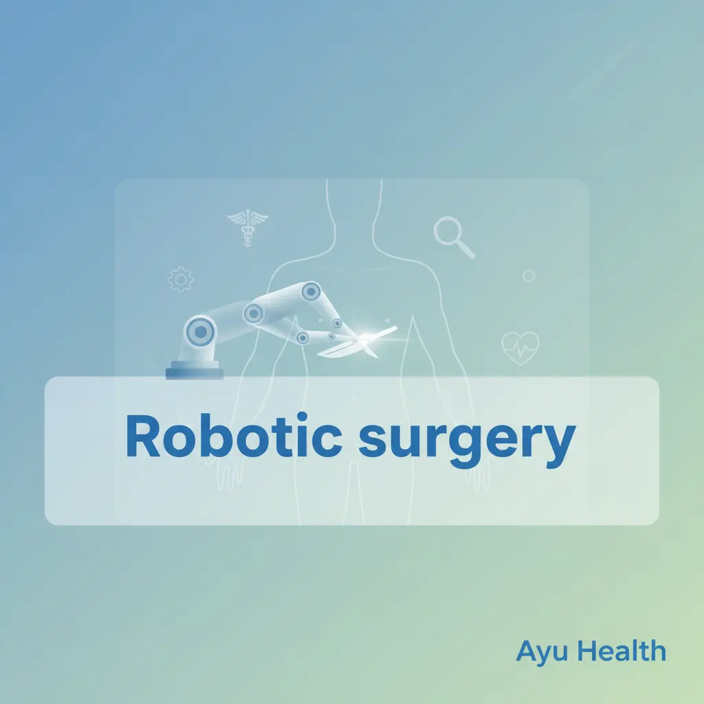 Robotic Surgery: Precision, Minimally Invasive & Faster Recovery