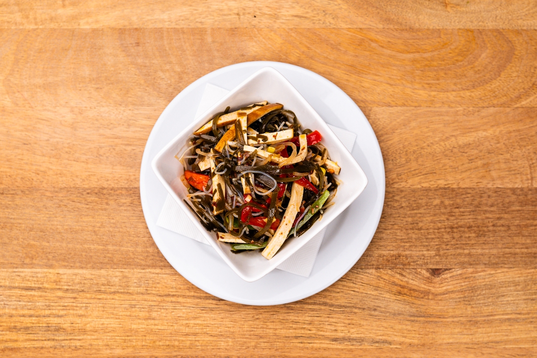 seaweed tofu salad