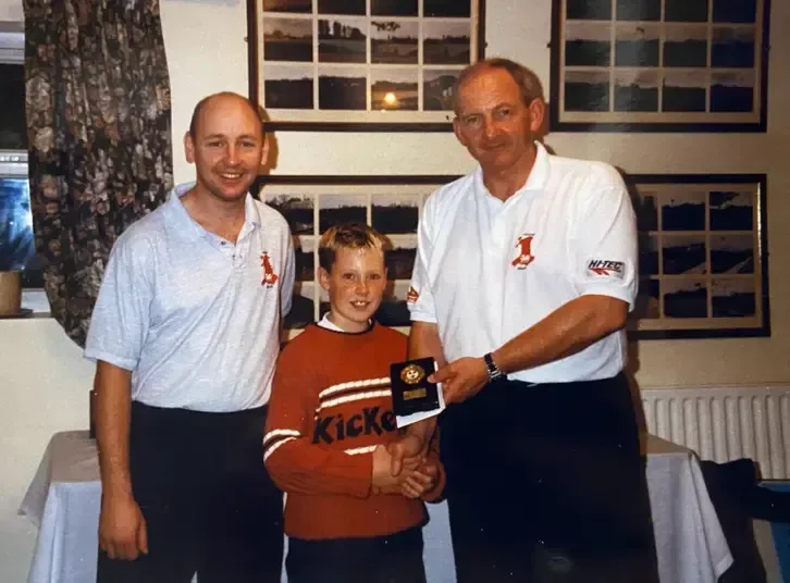 Peter Creed with Chris Robertson and Mike Howe (Patch)