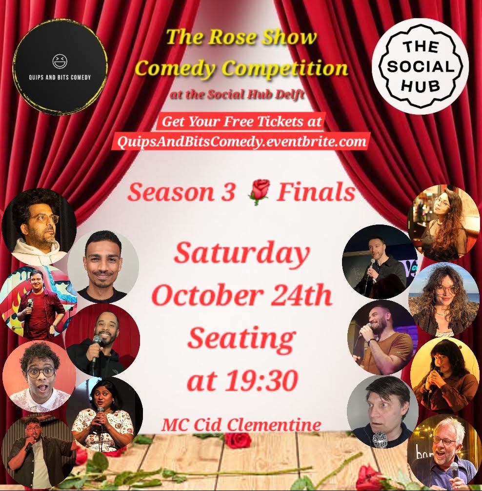 The Rose🌹 Show   - Open Mic in Delft