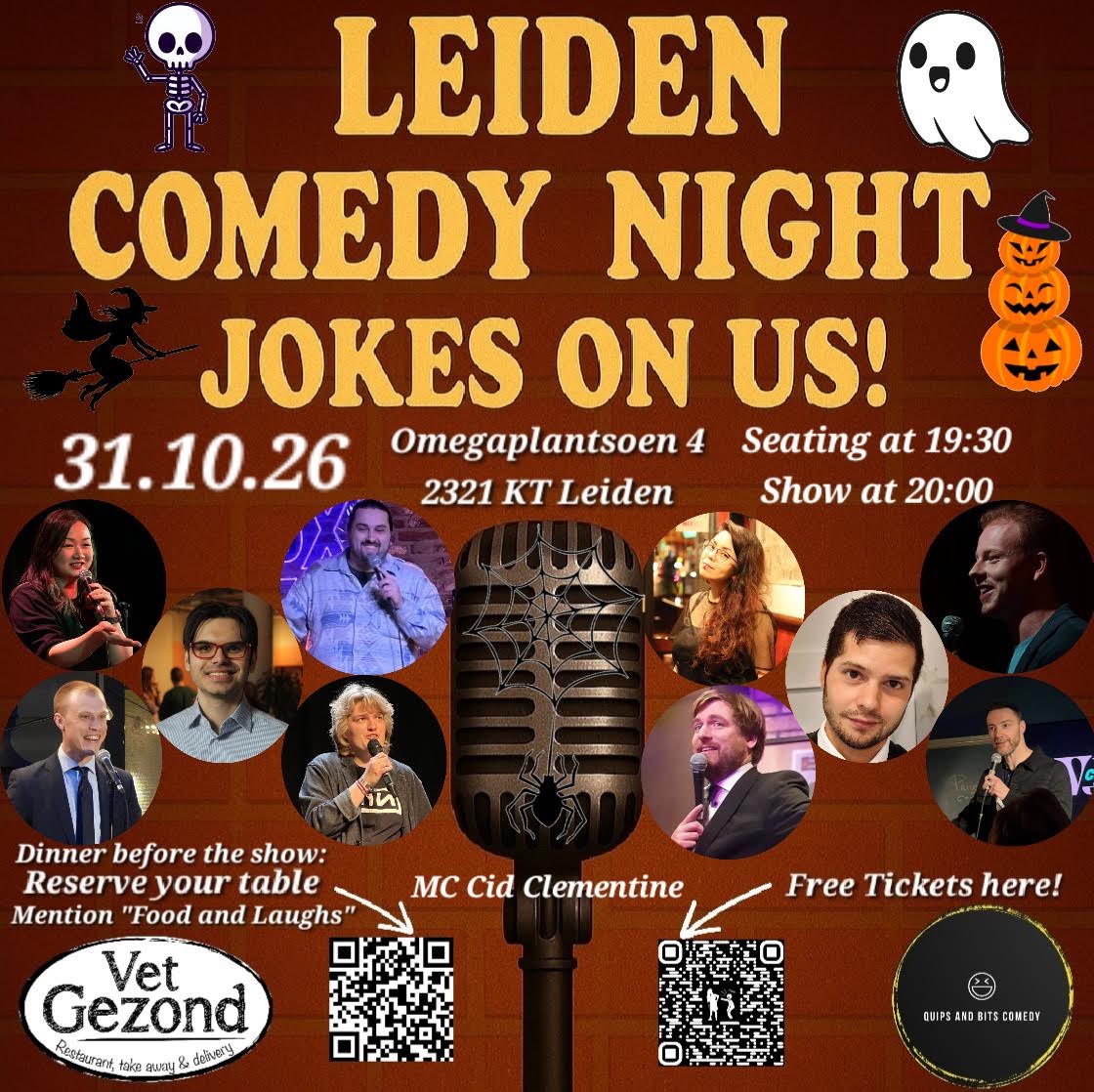 Jokes on us 🤪 in Leiden - Open Mic in Leiden