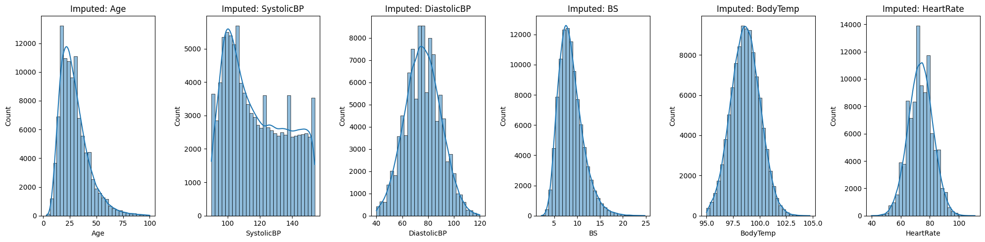 Synthetic Maternal Health Records Data