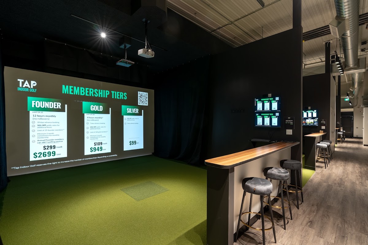 Tap Indoor Golf — indoor golf in Edmonton