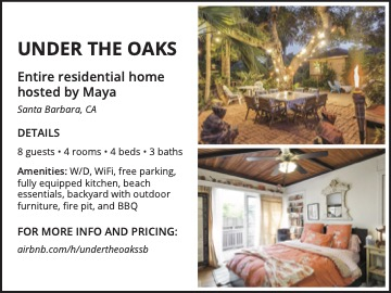 Under the Oaks Airbnb Hosted by Maya