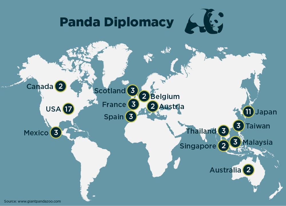 Где живет панда на каком. Карта обитания панд. Место обитания панды. Место обитания панды на карте.
