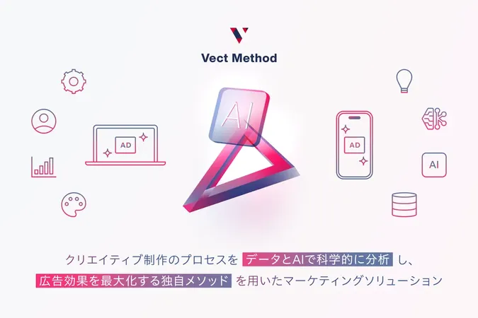 広告クリエイティブを“勘”から“科学”へ、アドウェイズ子会社VECT INNOVATIONが『Vect Method』提供開始