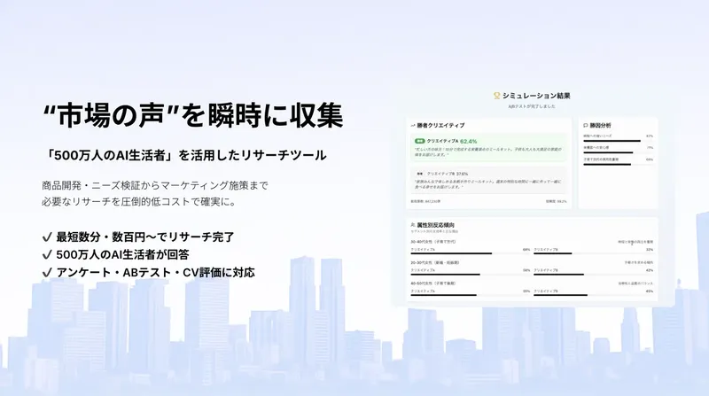 500万人のAIに5分でリサーチ、Chaiが新ツール「InsightHub」提供開始