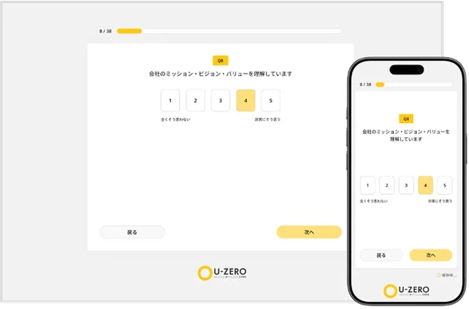 U-ZERO、従業員の声を可視化し組織改善を促す「エンゲージメントサーベイ」を提供開始