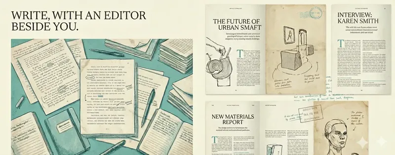 文章作成の「壁打ち相手」に。AI編集パートナー「Creation」がリリース