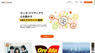 SNSアカウント運用のスクリーンショット