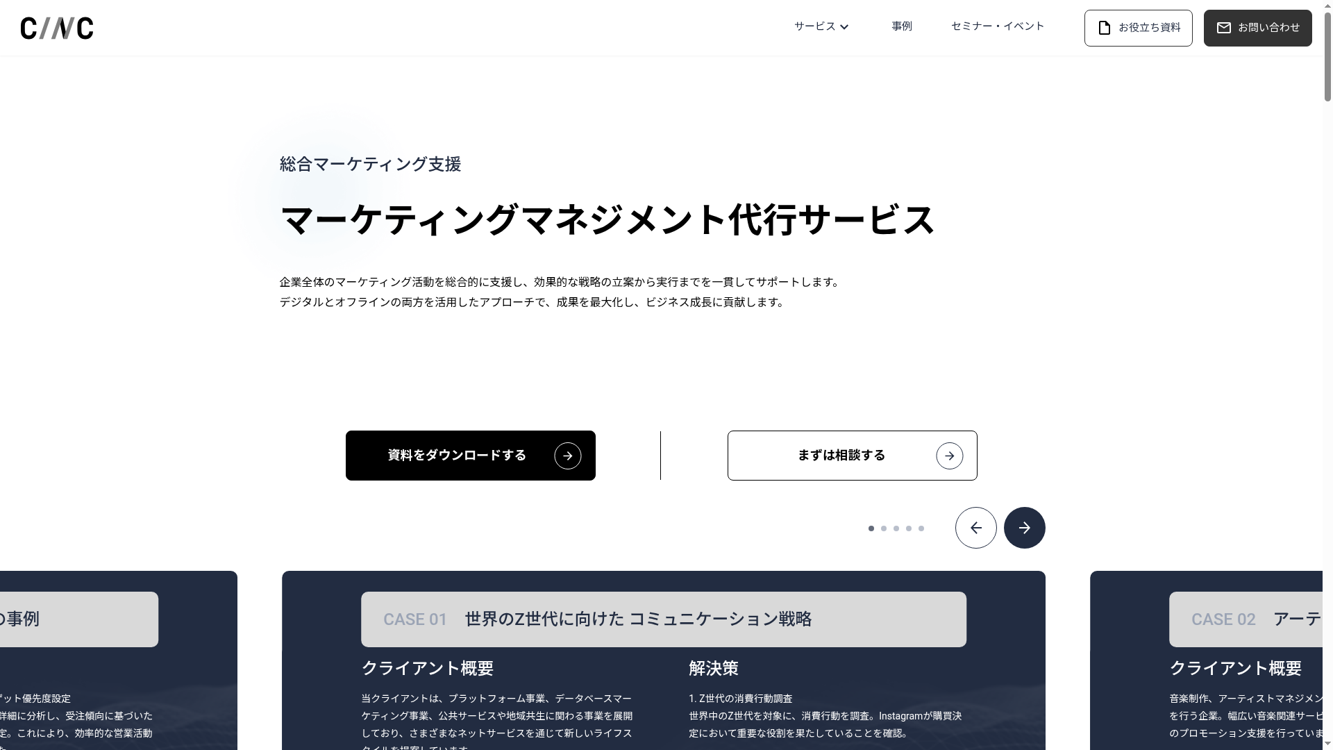 マーケティングマネジメント代行サービス