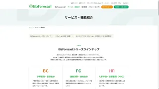 BizForecastのスクリーンショット