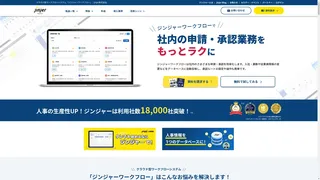 ジンジャーワークフローのスクリーンショット