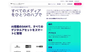 Contentserv DAMのスクリーンショット