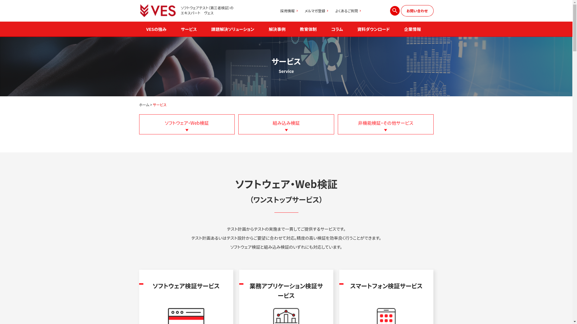 ソフトウェア・Web検証