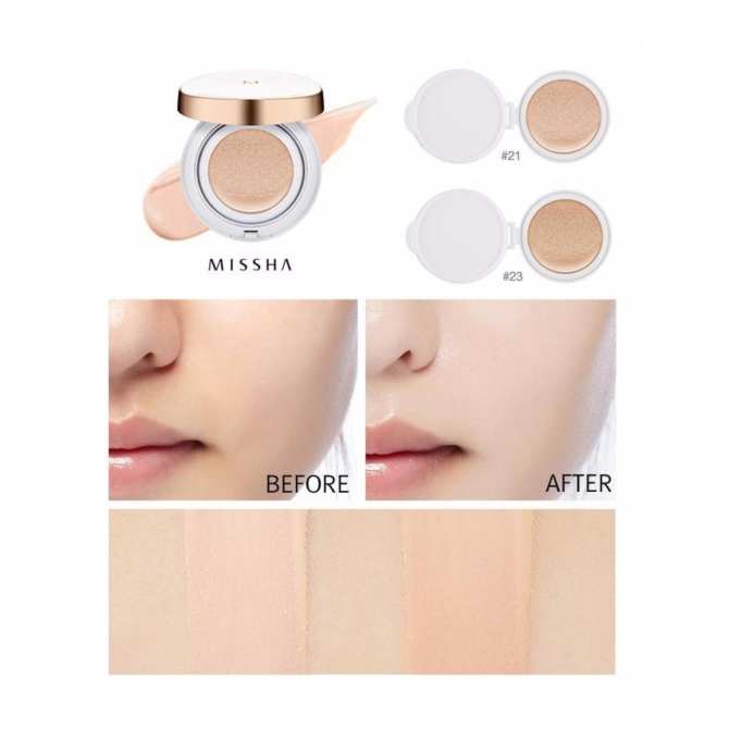 Missha – Cushion mỏng, mịn