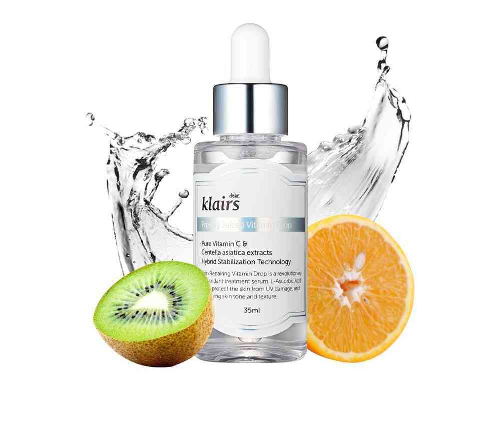 Serum vitamin C cho da dầu mụn Klairs là một trong các sản phẩm được các chị em lựa chọn để làm sáng da, trị thâm mụn