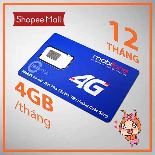 sim 4g trọn gói mobifone