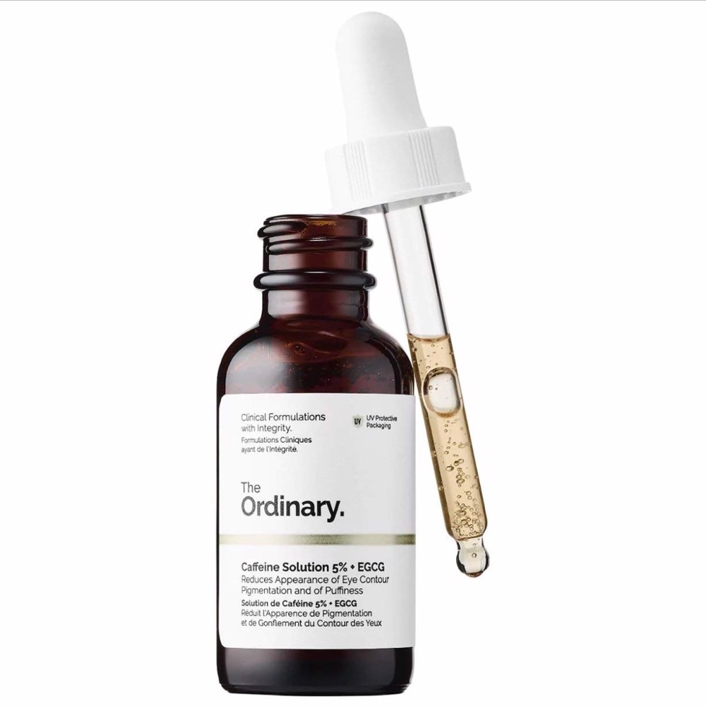 The Ordinary - Caffeine Solution 5% + ECGC có thiết kế bao bì chống tia UV