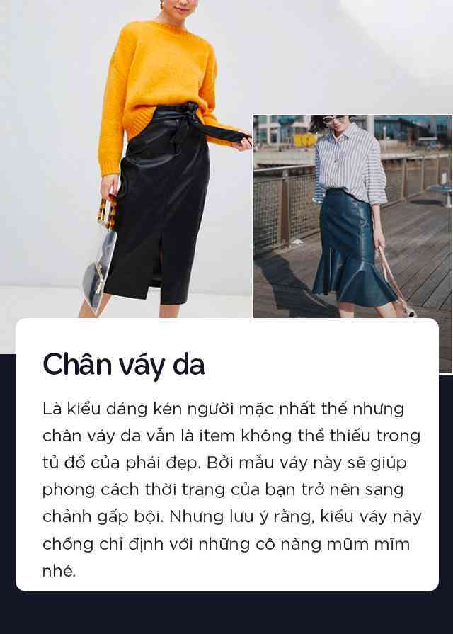  4 kiểu chân váy độc quyền cho mùa lạnh