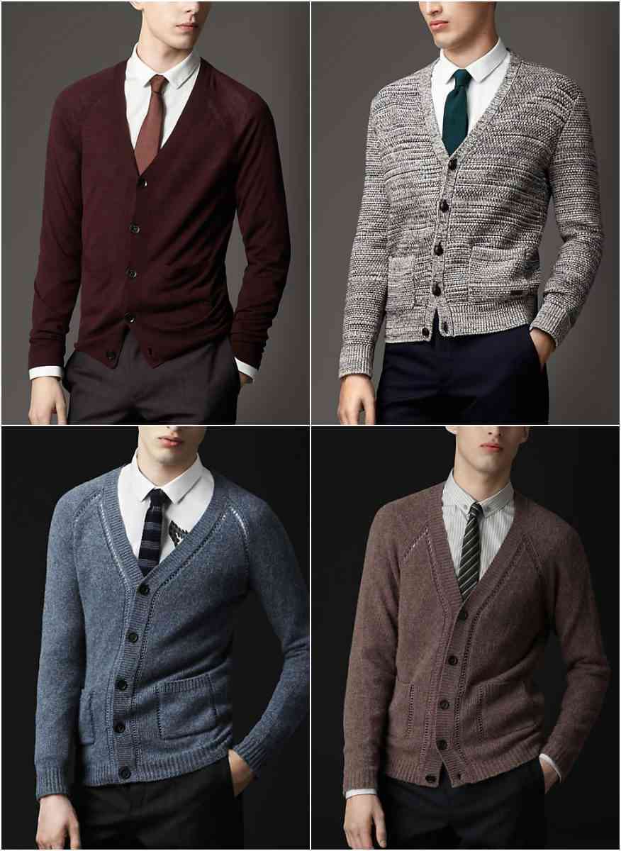 cách phối cardigan len