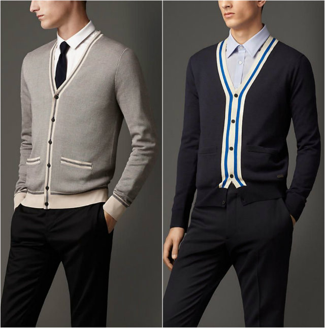 cách phối cardigan len