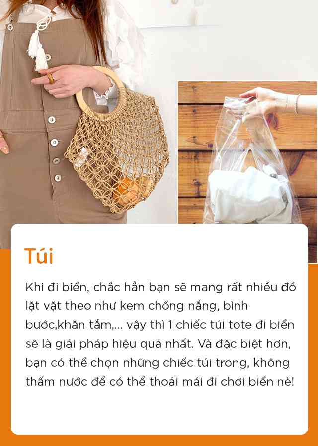 những item đi biển