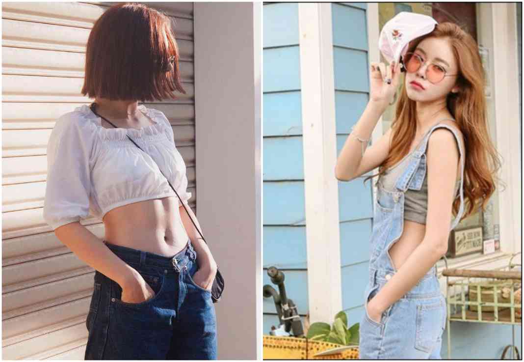 cách mix áo croptop đẹp